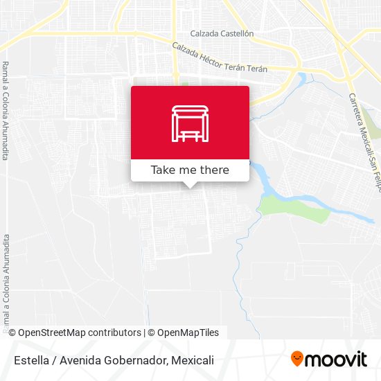 Estella / Avenida Gobernador map