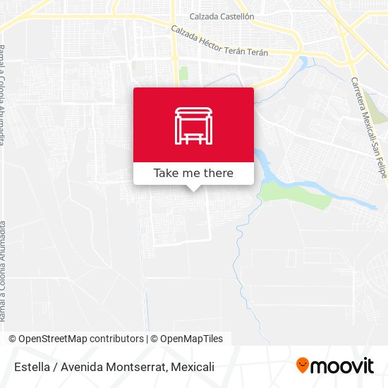 Estella / Avenida Montserrat map