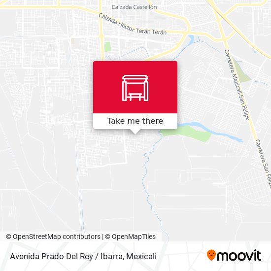 Avenida Prado Del Rey / Ibarra map