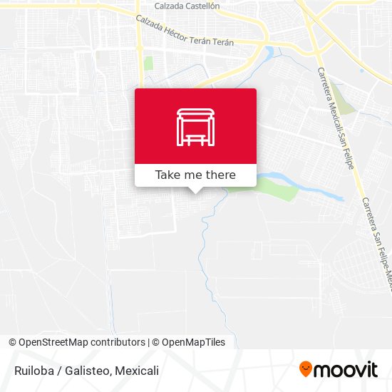 Mapa de Ruiloba / Galisteo