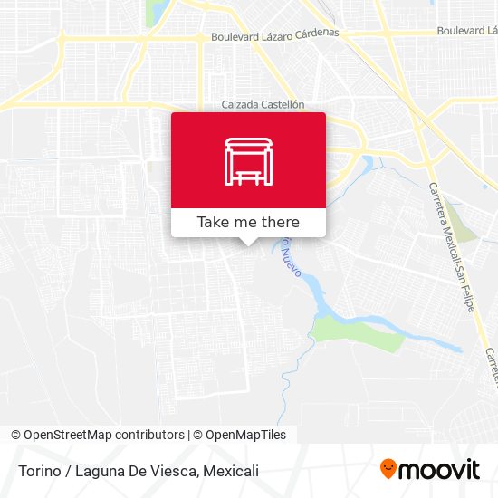 Mapa de Torino / Laguna De Viesca