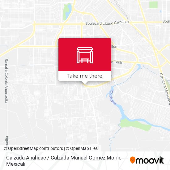 Calzada Anáhuac / Calzada Manuel Gómez Morín map