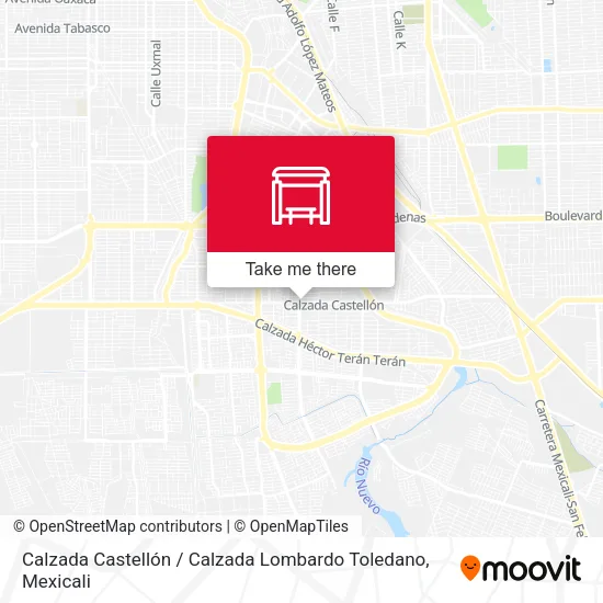 Mapa de Calzada Castellón / Calzada Lombardo Toledano