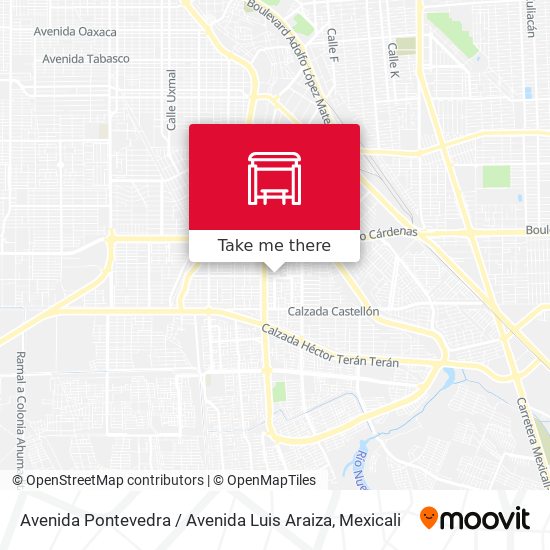 Avenida Pontevedra / Avenida Luis Araiza map