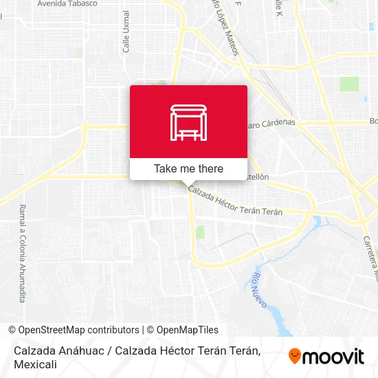 Mapa de Calzada Anáhuac / Calzada Héctor Terán Terán