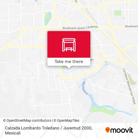 Mapa de Calzada Lombardo Toledano / Juventud 2000