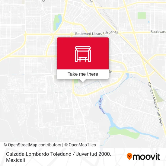 Calzada Lombardo Toledano / Juventud 2000 map
