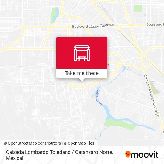 Calzada Lombardo Toledano / Catanzaro Norte map
