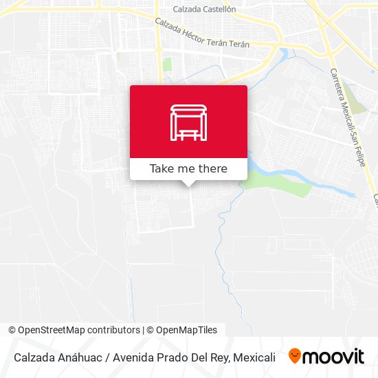 Calzada Anáhuac / Avenida Prado Del Rey map