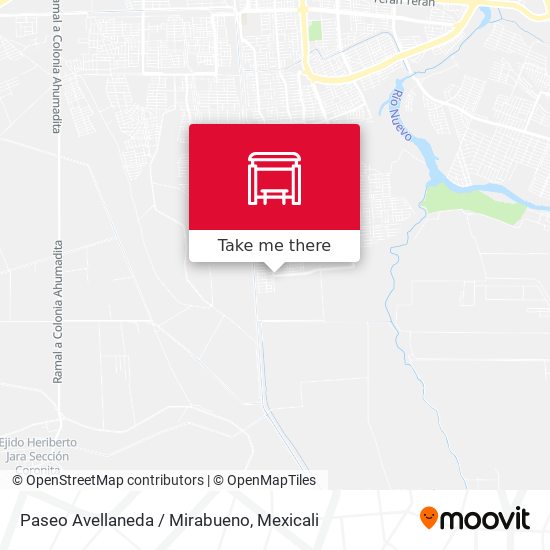 Paseo Avellaneda / Mirabueno map
