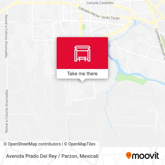 Mapa de Avenida Prado Del Rey / Parzon