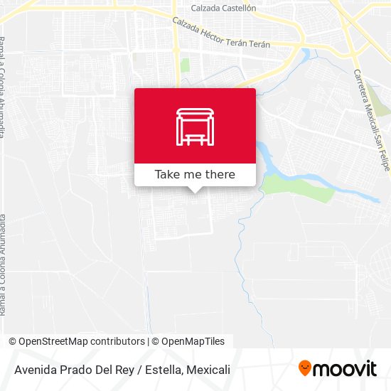 Avenida Prado Del Rey / Estella map