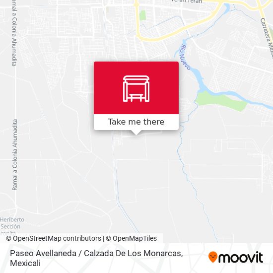 Mapa de Paseo Avellaneda / Calzada De Los Monarcas