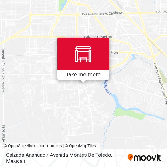 Mapa de Calzada Anáhuac / Avenida Montes De Toledo