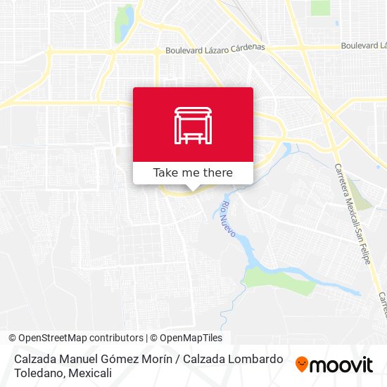 Calzada Manuel Gómez Morín / Calzada Lombardo Toledano map