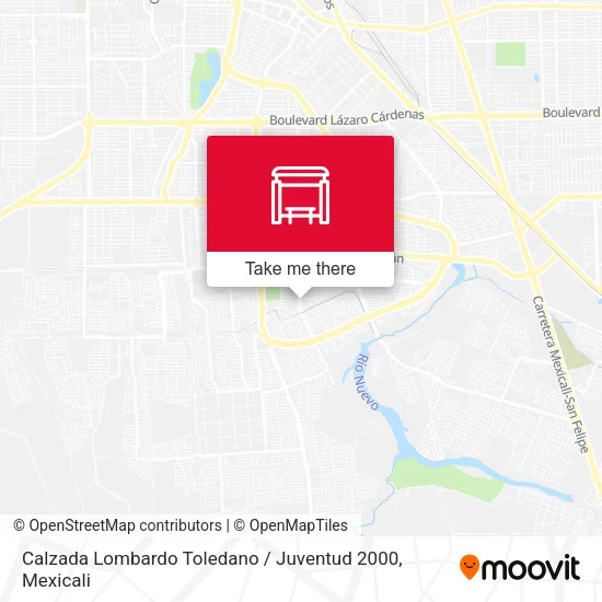 Calzada Lombardo Toledano / Juventud 2000 map