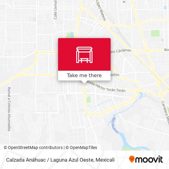 Calzada Anáhuac / Laguna Azul Oeste map