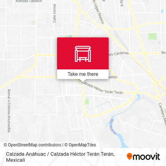 Mapa de Calzada Anáhuac / Calzada Héctor Terán Terán