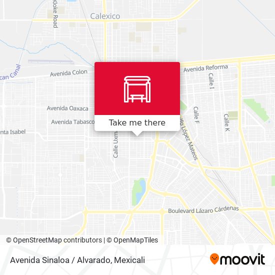 Avenida Sinaloa / Alvarado map