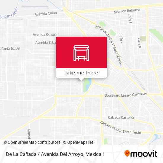 Mapa de De La Cañada / Avenida Del Arroyo