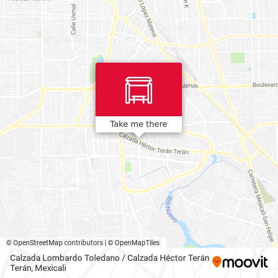 Calzada Lombardo Toledano / Calzada Héctor Terán Terán map