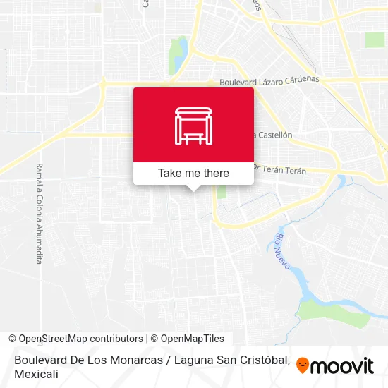 Mapa de Boulevard De Los Monarcas / Laguna San Cristóbal