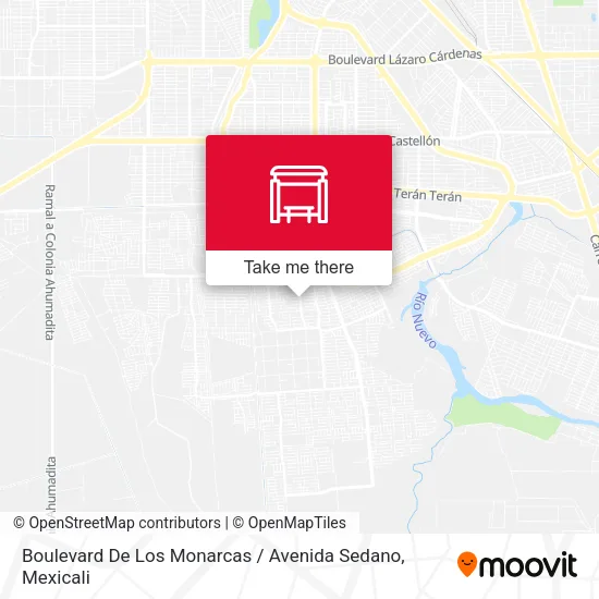 Mapa de Boulevard De Los Monarcas / Avenida Sedano