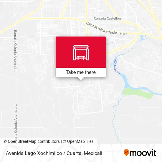Mapa de Avenida Lago Xochimilco / Cuarta