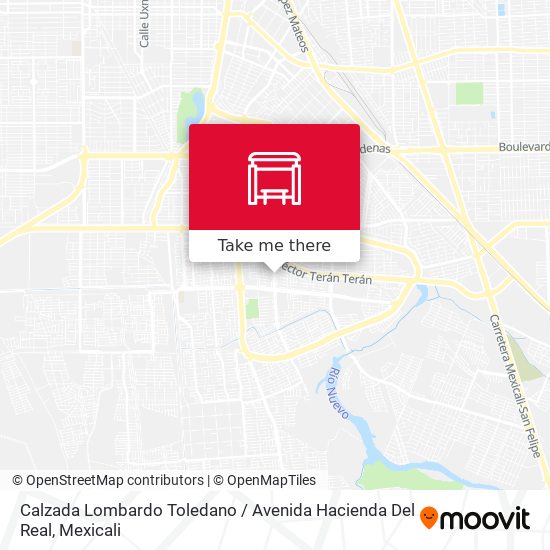 Calzada Lombardo Toledano / Avenida Hacienda Del Real map