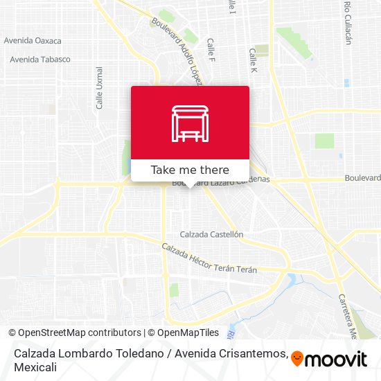 Calzada Lombardo Toledano / Avenida Crisantemos map