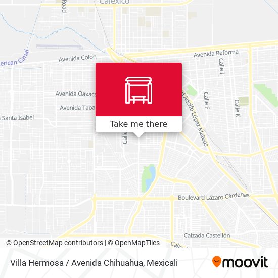 Villa Hermosa / Avenida Chihuahua map