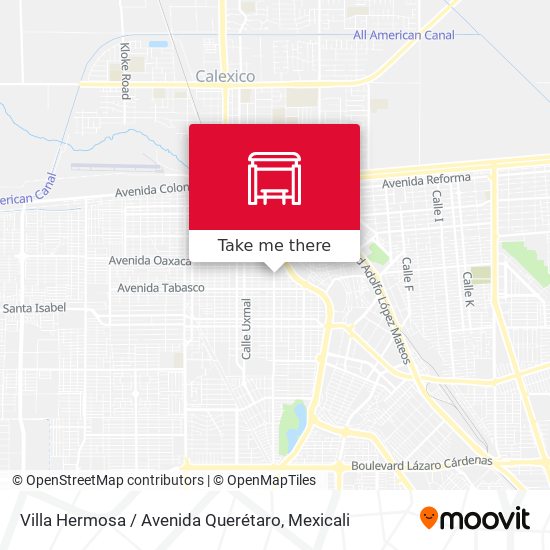 Villa Hermosa / Avenida Querétaro map