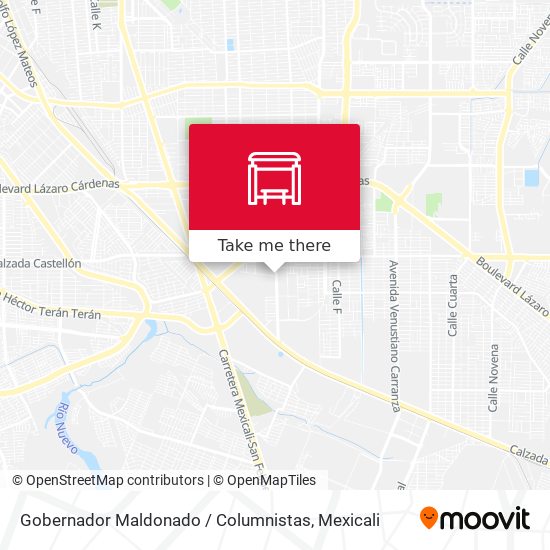 Gobernador Maldonado / Columnistas map