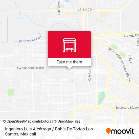 Mapa de Ingeniero Luis Alcérrega / Bahía De Todos Los Santos