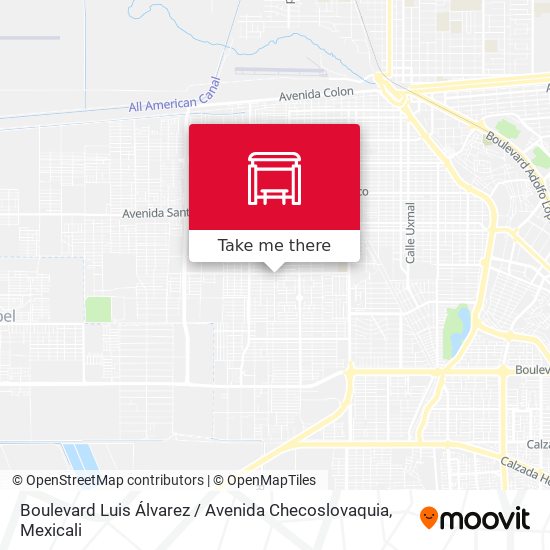 Mapa de Boulevard Luis Álvarez / Avenida Checoslovaquia