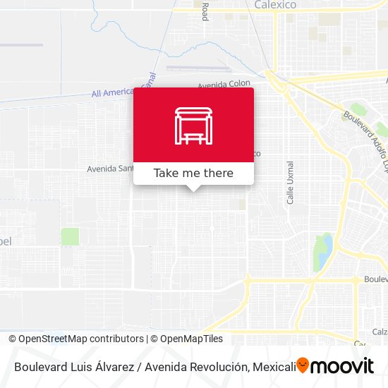 Boulevard Luis Álvarez / Avenida Revolución map