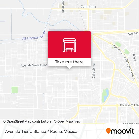 Mapa de Avenida Tierra Blanca / Rocha