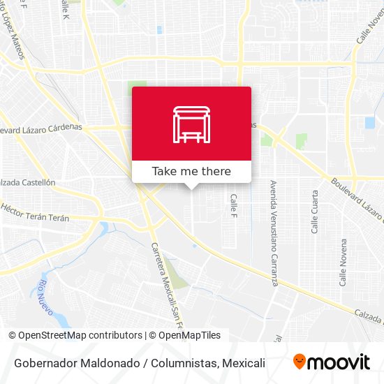 Gobernador Maldonado / Columnistas map