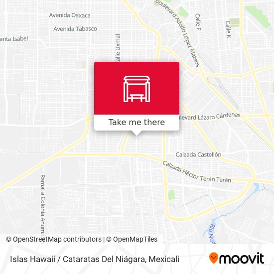Islas Hawaii / Cataratas Del Niágara map