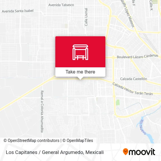 Mapa de Los Capitanes / General Argumedo
