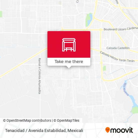 Tenacidad / Avenida Estabilidad map
