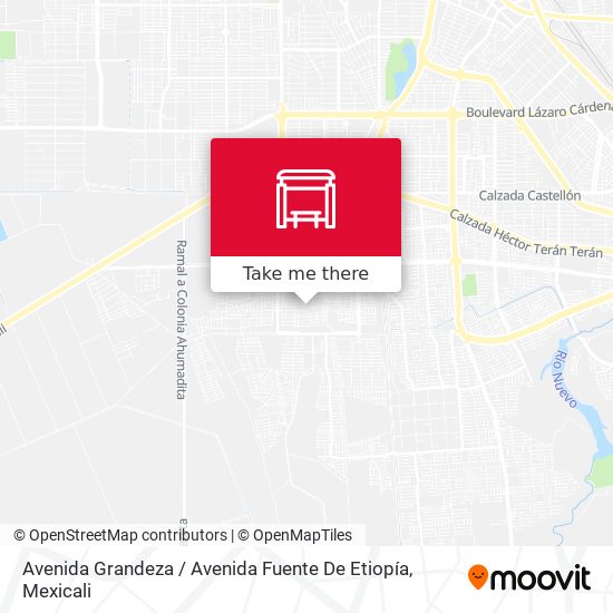 Mapa de Avenida Grandeza / Avenida Fuente De Etiopía