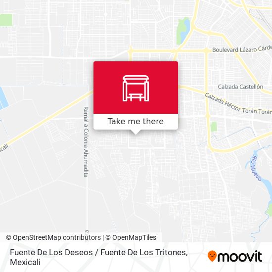 Fuente De Los Deseos / Fuente De Los Tritones map