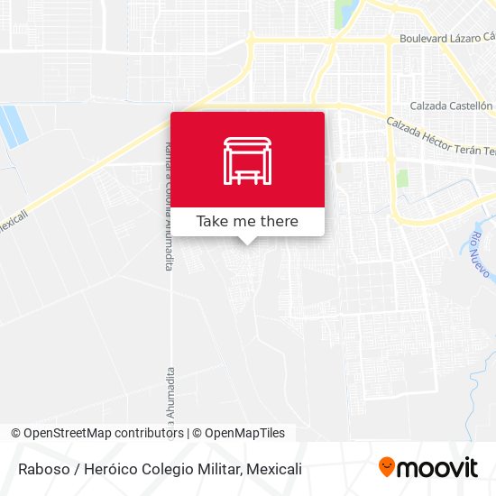 Raboso / Heróico Colegio Militar map