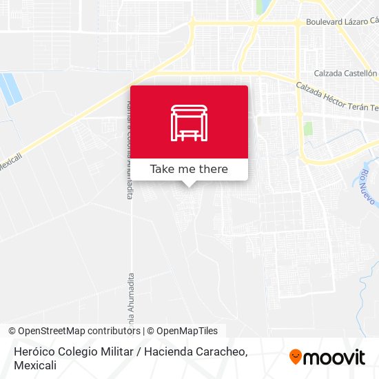 Mapa de Heróico Colegio Militar / Hacienda Caracheo