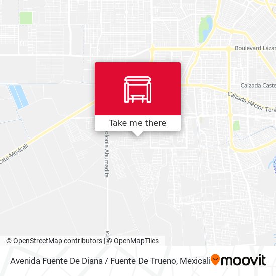 Mapa de Avenida Fuente De Diana / Fuente De Trueno