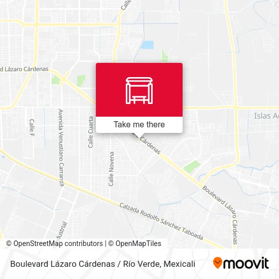 Mapa de Boulevard Lázaro Cárdenas / Río Verde