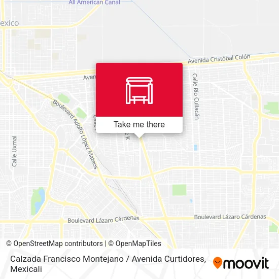 Mapa de Calzada Francisco Montejano / Avenida Curtidores