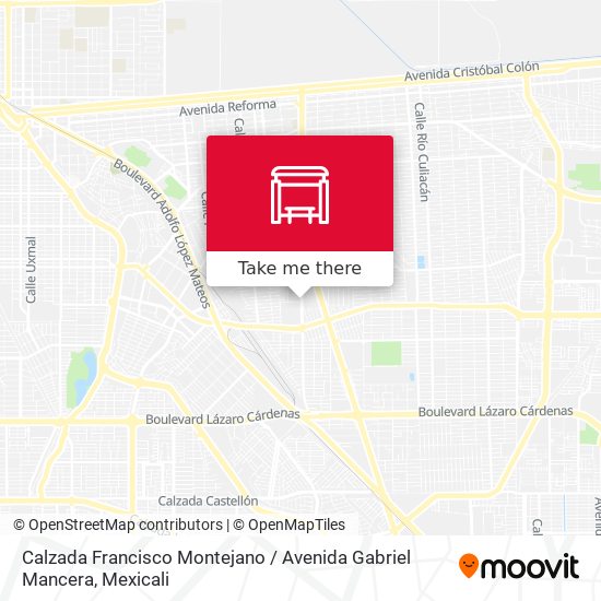 Calzada Francisco Montejano / Avenida Gabriel Mancera map