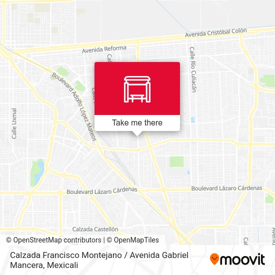 Calzada Francisco Montejano / Avenida Gabriel Mancera map